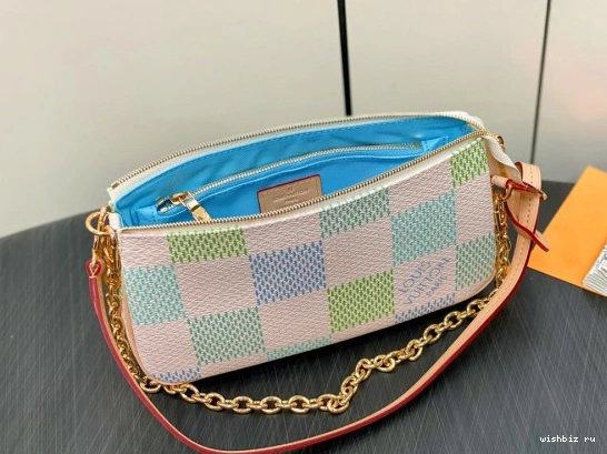 WIS Accessoires-23.5*13.5*4CM VUITTON Pochette LOUIS 0806